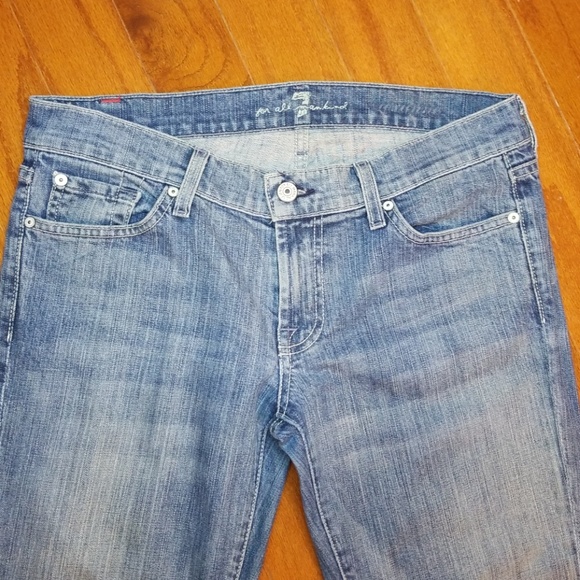 7 for all mankind straight leg jeans - Picture 3 of 8